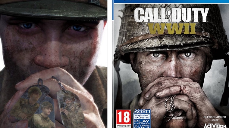 COD WWII vs Brothers in Arms boxart